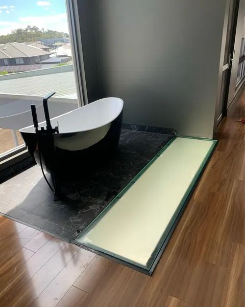 Bespoke structural glass floor panel